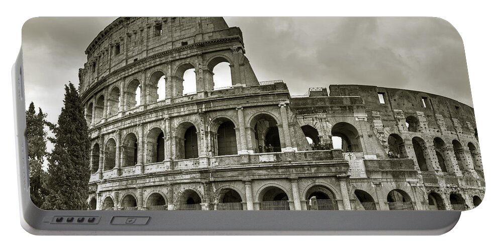 Colosseum Portable Battery Charger featuring the photograph Colosseum Rome by Joana Kruse