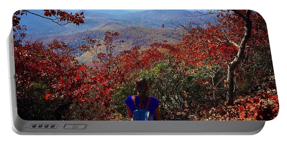Landscape Portable Battery Charger featuring the photograph Contemplate by Richie Parks