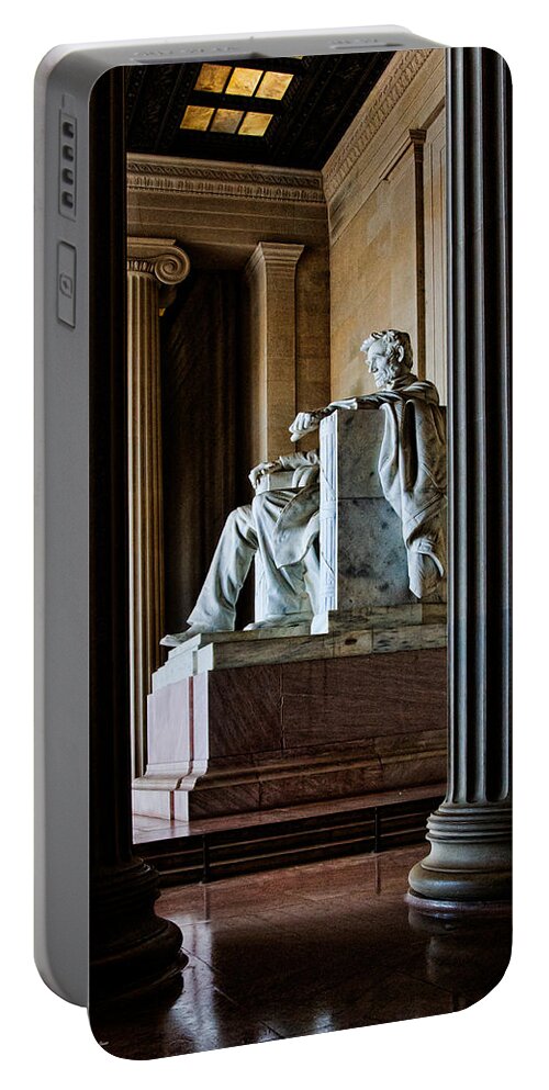 Lincoln Portable Battery Charger featuring the photograph Contemplation by Christopher Holmes