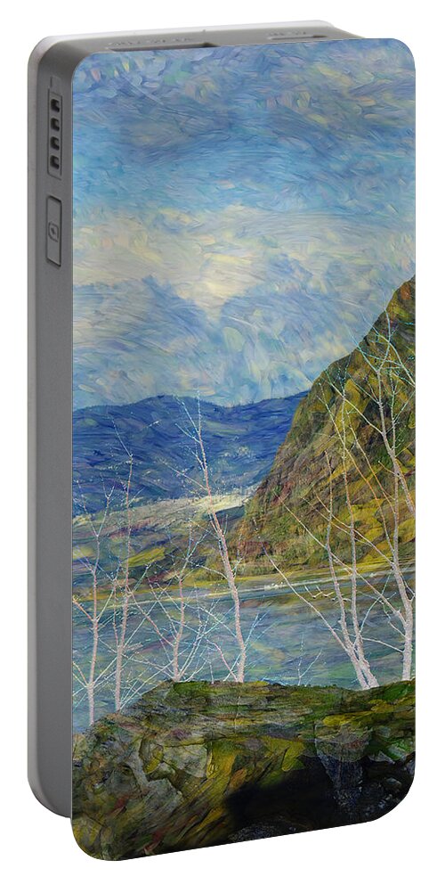 Landscape Portable Battery Charger featuring the photograph Cooney Bay by Ed Hall