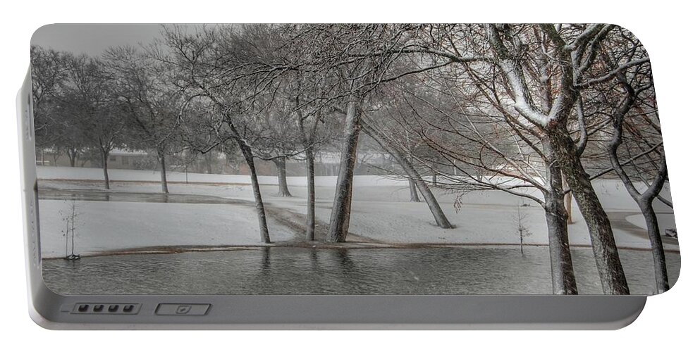 Parks Portable Battery Charger featuring the photograph Cottonwood Park Winter 2 by Bill Hamilton
