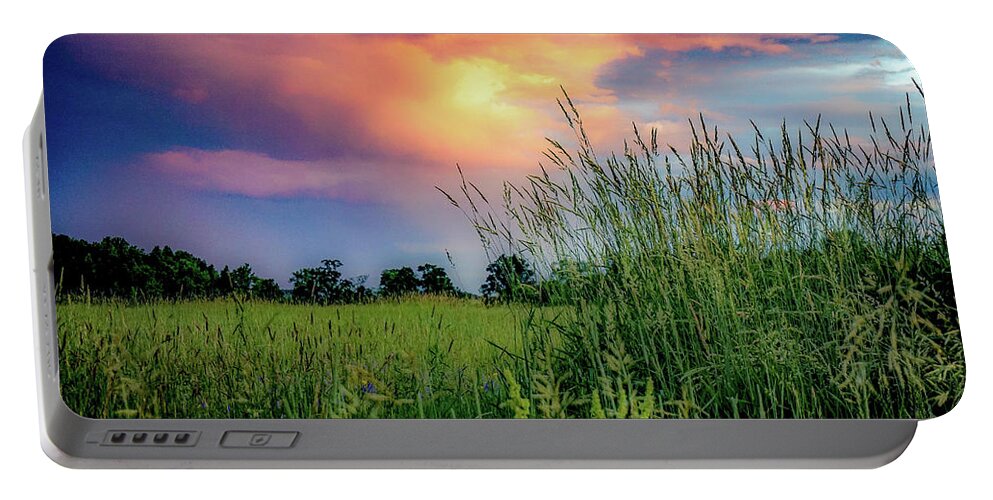  Portable Battery Charger featuring the photograph Country Colors by Kendall McKernon