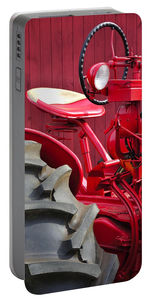 Tractor Portable Battery Charger featuring the photograph Country Life by Luke Moore