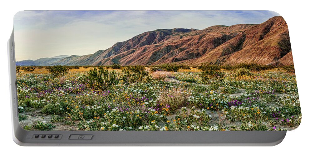Coyote Canyon Sweet Light Portable Battery Charger featuring the photograph Coyote Canyon Sweet Light by Daniel Hebard