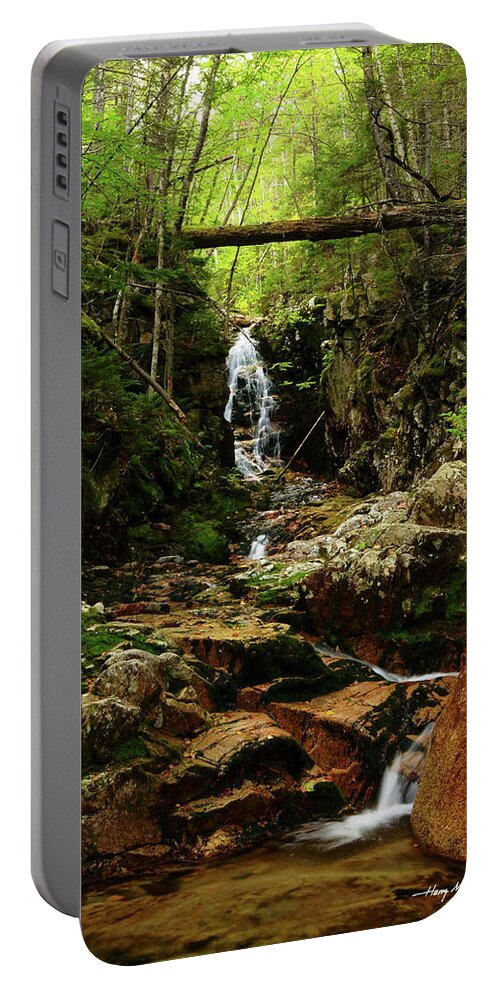 Waterfalls Portable Battery Charger featuring the photograph Crawford Brook by Harry Moulton