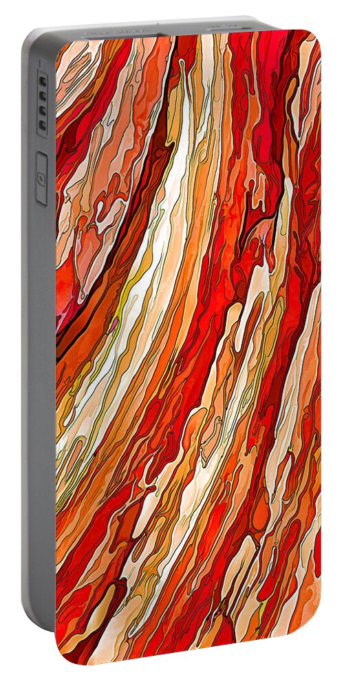 Nature Portable Battery Charger featuring the photograph Crimson Tide by ABeautifulSky Photography by Bill Caldwell
