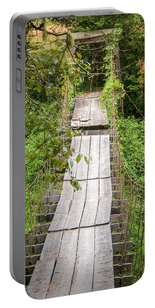 Oregon Portable Battery Charger featuring the photograph Crossing by Kristina Rinell