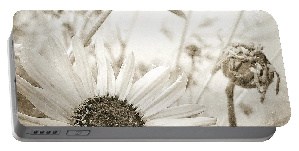 Daisy Portable Battery Charger featuring the digital art Daisy by Kevyn Bashore