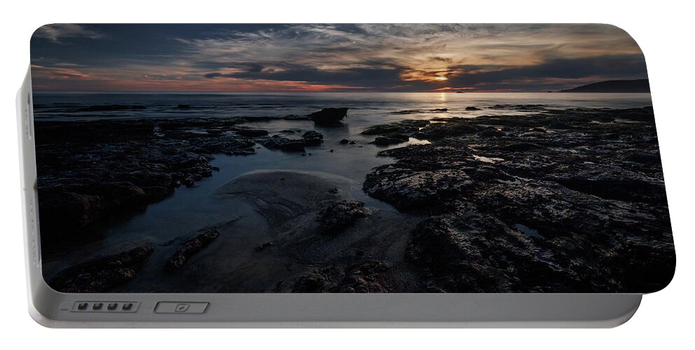 Dramatic Portable Battery Charger featuring the photograph Dark Light by Tim Bryan