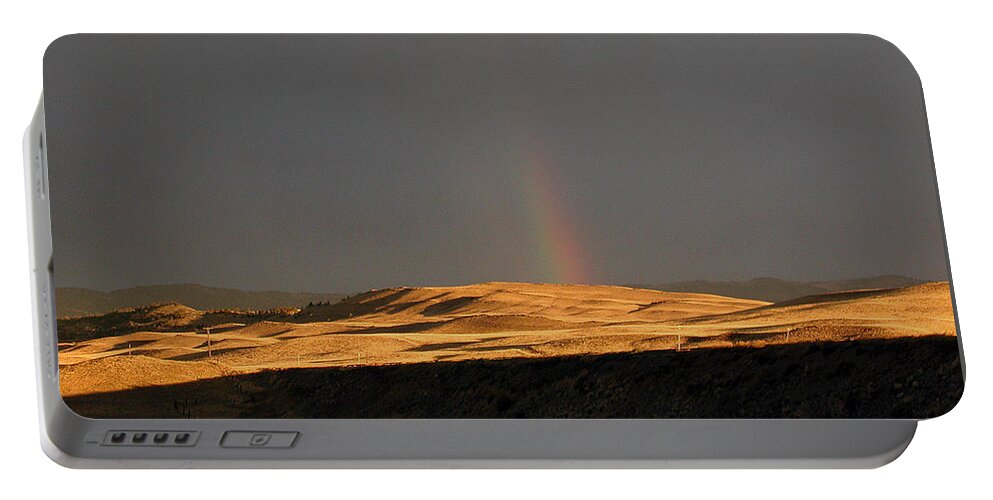 Montana Portable Battery Charger featuring the photograph Dark Sky - Montana by DArcy Evans