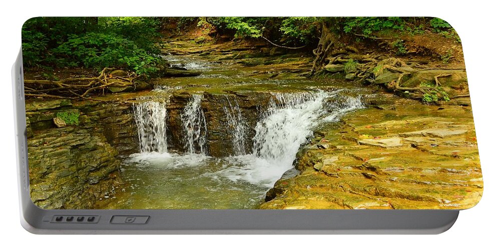 Saunder Springs Portable Battery Charger featuring the photograph Saunders Springs, Kentucky by Stacie Siemsen