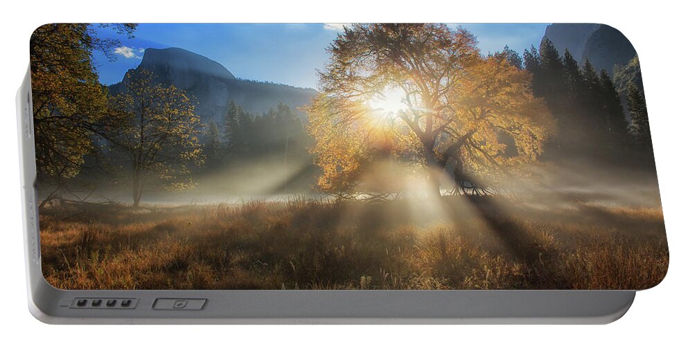 Sunrise Portable Battery Charger featuring the photograph Day Break by Nicki Frates