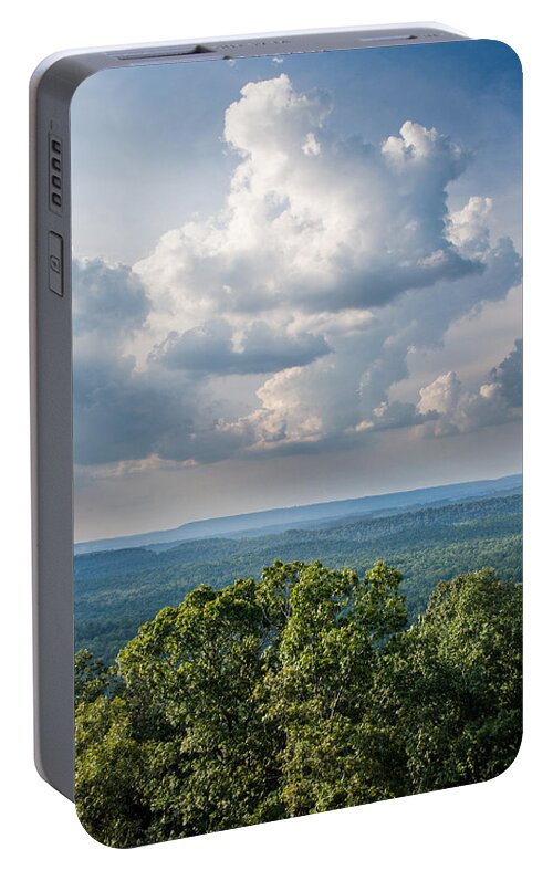 Sunlight Portable Battery Charger featuring the photograph Days on the Mountain by Parker Cunningham