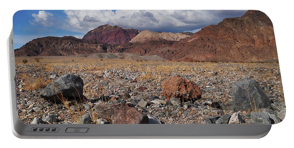 Death Valley National Park Portable Battery Charger featuring the photograph Death Valley National Park Basin by Kyle Hanson