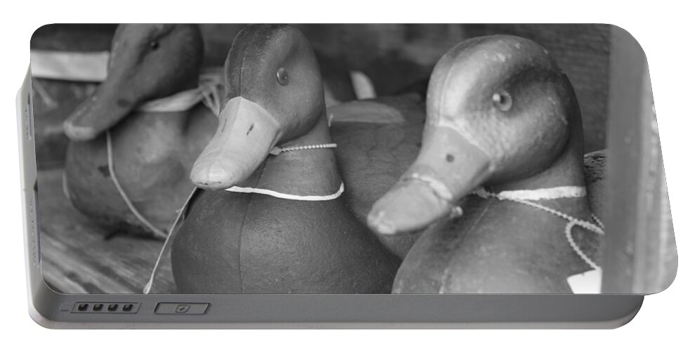 Decoys Portable Battery Charger featuring the photograph Decoys by Lauri Novak
