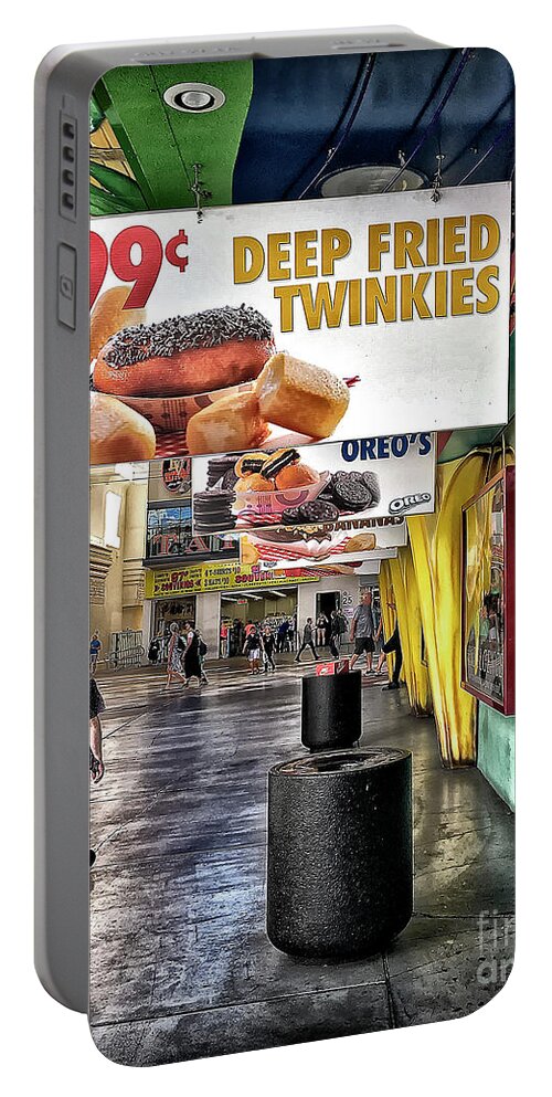Deep Portable Battery Charger featuring the photograph Deep Fried Twinkies by Walt Foegelle