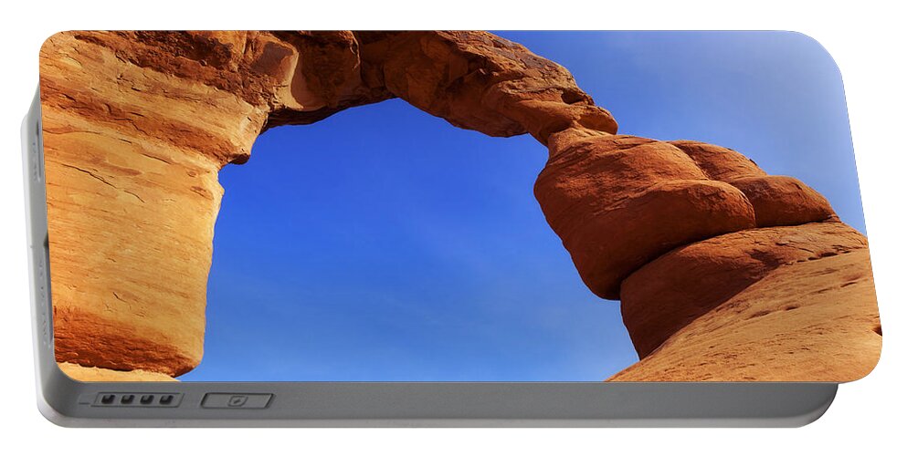 Outdoor Portable Battery Charger featuring the photograph Delicate Arch by Chad Dutson