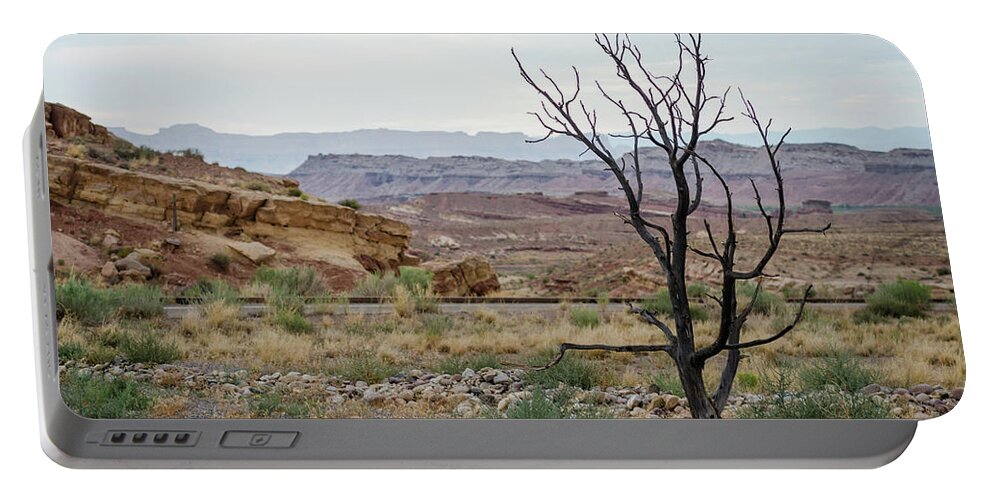 Utah Portable Battery Charger featuring the photograph Desert Colors by Margaret Pitcher