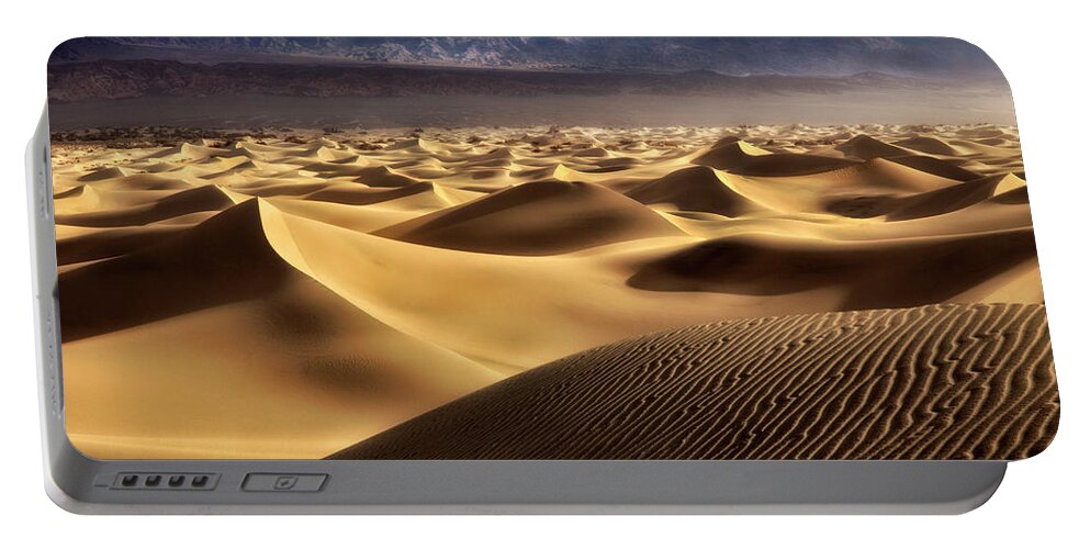 Desert Portable Battery Charger featuring the photograph Desert Curves by Nicki Frates