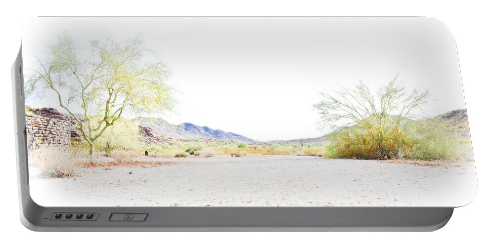Desert Portable Battery Charger featuring the photograph Desert Landscape 001 by Korynn Neil
