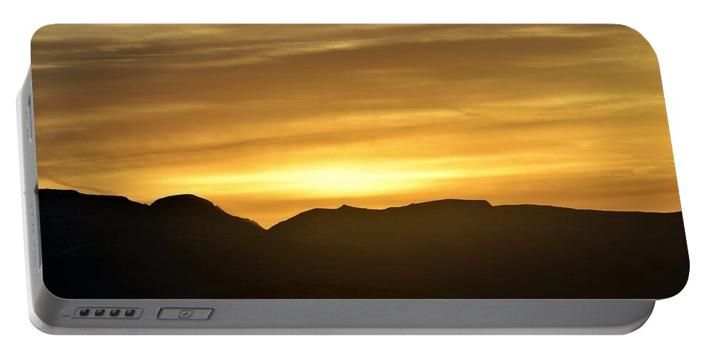 Arizona Portable Battery Charger featuring the photograph Desert Sunrise by John Glass