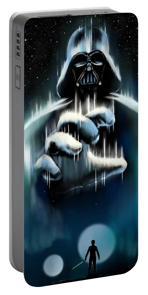 Vader Portable Battery Charger featuring the digital art Destiny by Norman Klein