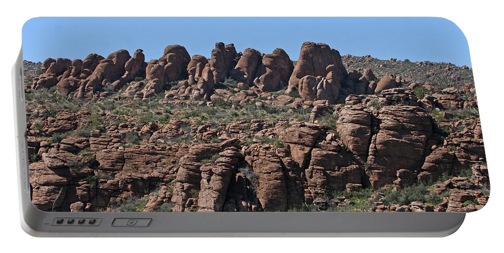 Devils Canyon Arizona Portable Battery Charger featuring the photograph Devils Canyon Arizona by Tom Janca