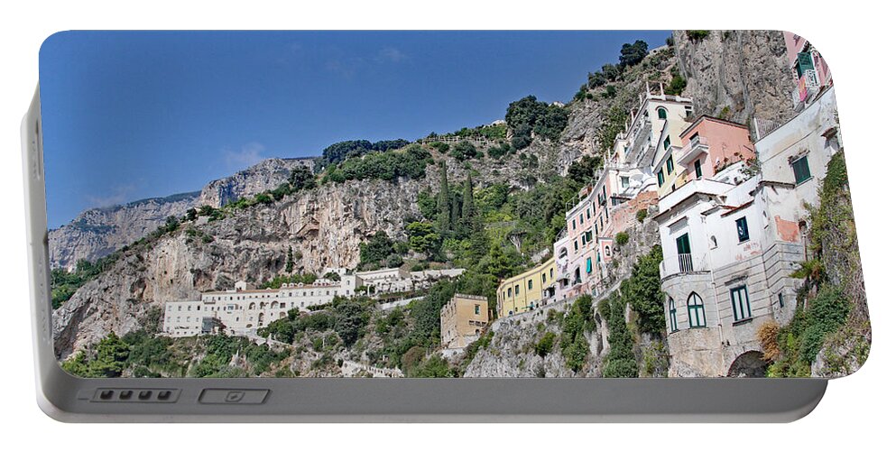 Amalfi Coast Portable Battery Charger featuring the photograph Do Not Sleepwalk by Allan Levin
