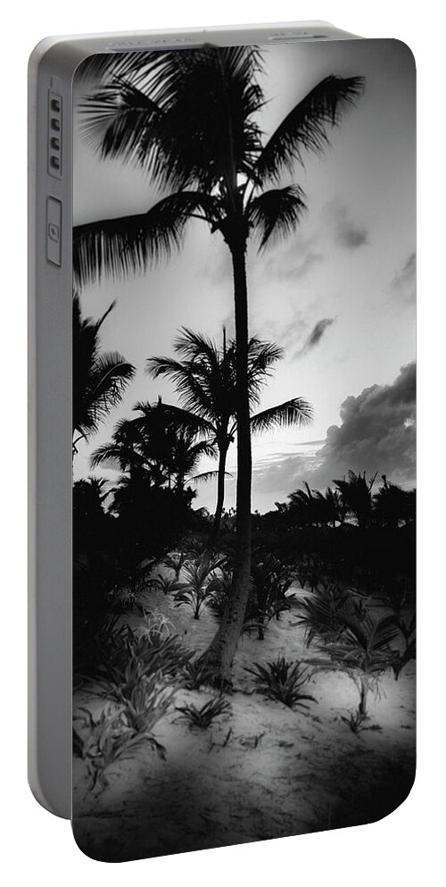 Dominican Republic Portable Battery Charger featuring the photograph Dominicana Beach by Peter Lakomy