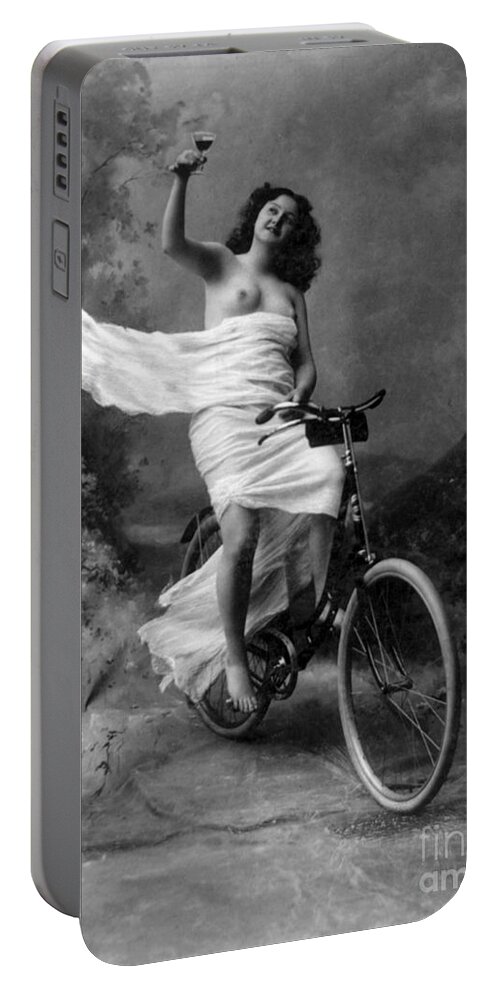 Erotica Portable Battery Charger featuring the photograph Dont Drink And Drive Nude Model 1897 by Science Source