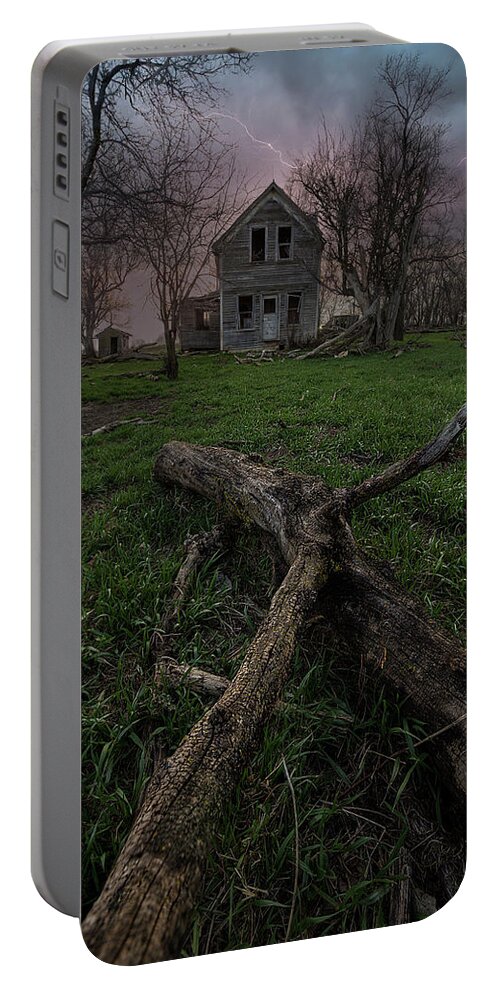 Abandoned Portable Battery Charger featuring the photograph Doomed by Aaron J Groen