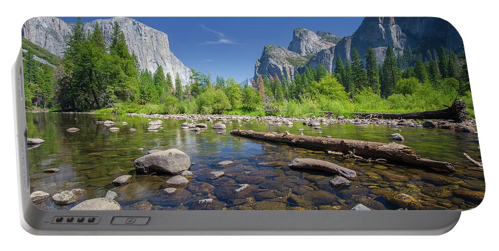 America Portable Battery Charger featuring the photograph Down in The Valley by JR Photography