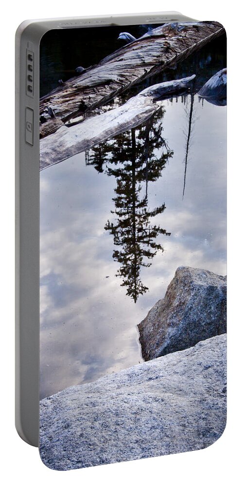 East Roman Nose Lake Portable Battery Charger featuring the photograph Downside Up by Albert Seger