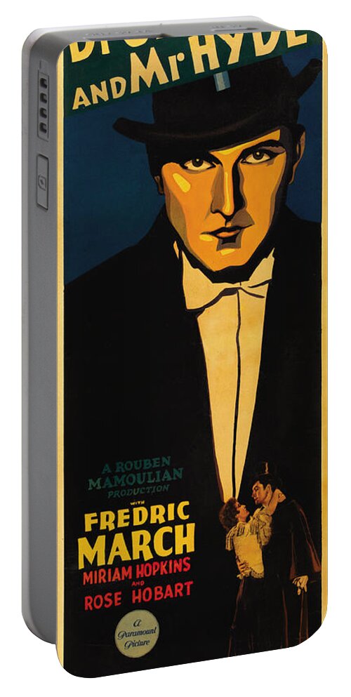 Dr Jekyll And Mr Hyde Portable Battery Charger featuring the photograph Dr. Jekyll And Mr. Hyde 1931 by Andrew Fare