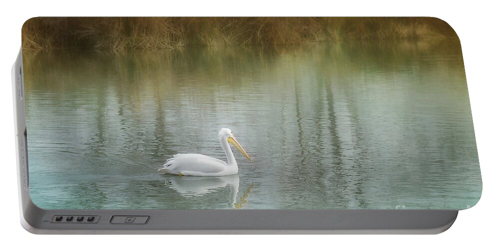 Nature Portable Battery Charger featuring the photograph Dreamy Solitude by Norma Warden