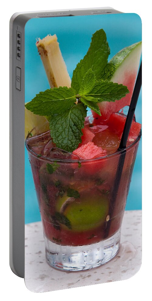 Food Portable Battery Charger featuring the photograph Drink 27 by Michael Fryd