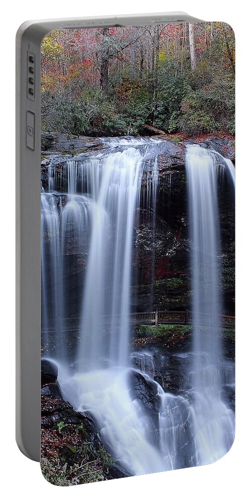 Dry Falls Portable Battery Charger featuring the photograph Dry Falls In Late Fall by Carol Montoya
