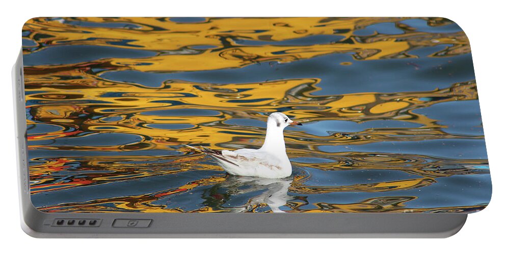 Duck Portable Battery Charger featuring the photograph Duck by Liz Alves