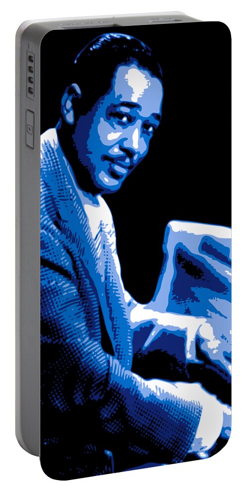 Duke Ellington Portable Battery Charger featuring the digital art Duke Ellington by DB Artist