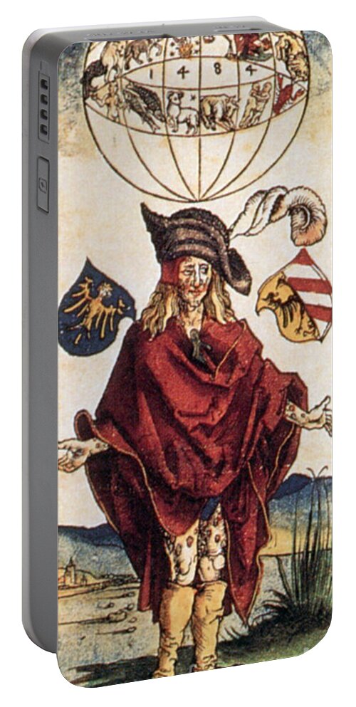 Illustration Portable Battery Charger featuring the photograph Durers Syphilitic Man by Science Source