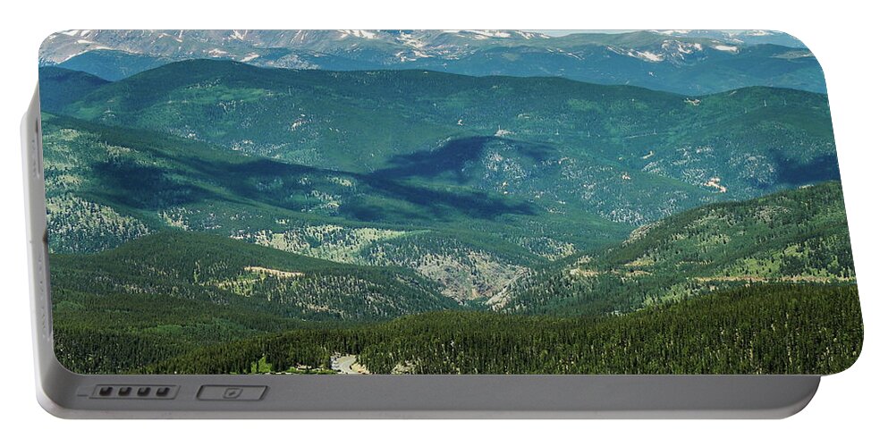 Echo Lake Portable Battery Charger featuring the photograph Echo Lake by Dawn Key