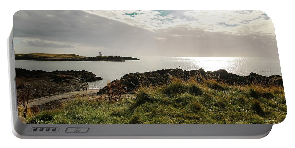 Elie Harbour Portable Battery Charger featuring the photograph Elie Harbour Scotland Two by Veronica Batterson