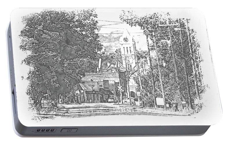 Ellaville Portable Battery Charger featuring the photograph Ellaville, GA - 1 by Jerry Battle