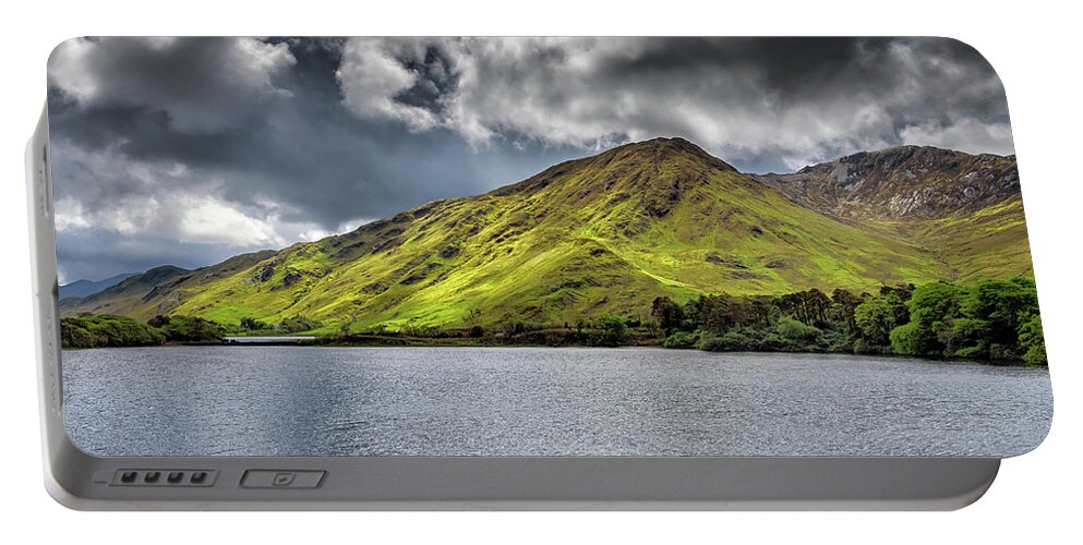 2016 Portable Battery Charger featuring the photograph Emerald Peaks by Chris Buff