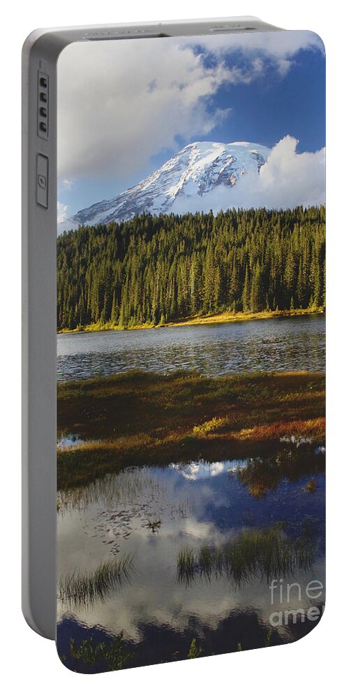 Photography Portable Battery Charger featuring the photograph Emergence by Sean Griffin