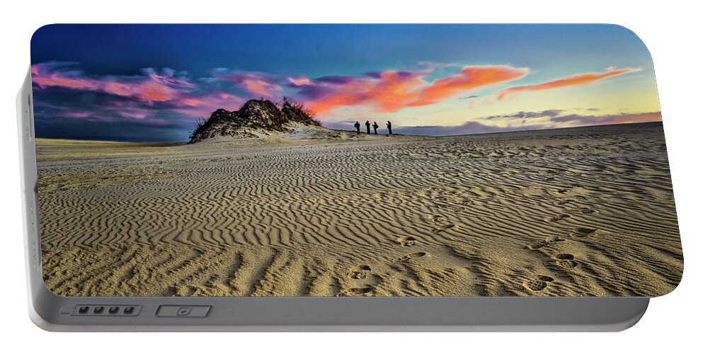 Landscapes Portable Battery Charger featuring the photograph End of the Day by Donald Brown