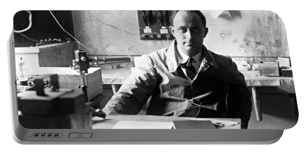 Science Portable Battery Charger featuring the photograph Enrico Fermi, Italian-american Physicist by Science Source
