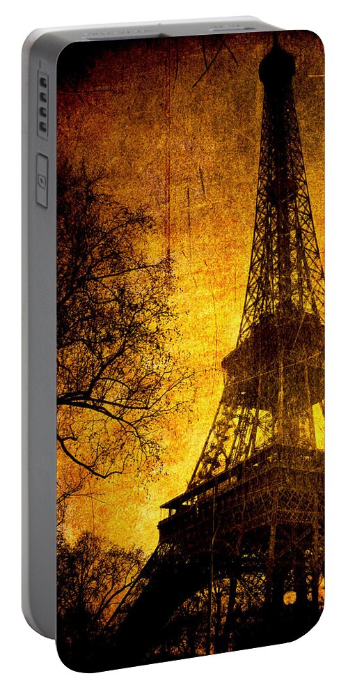 Eiffel Portable Battery Charger featuring the photograph Esthetic Luster by Andrew Paranavitana