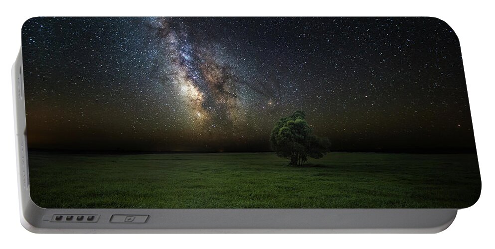 Milky Way Portable Battery Charger featuring the photograph Eternity by Aaron J Groen