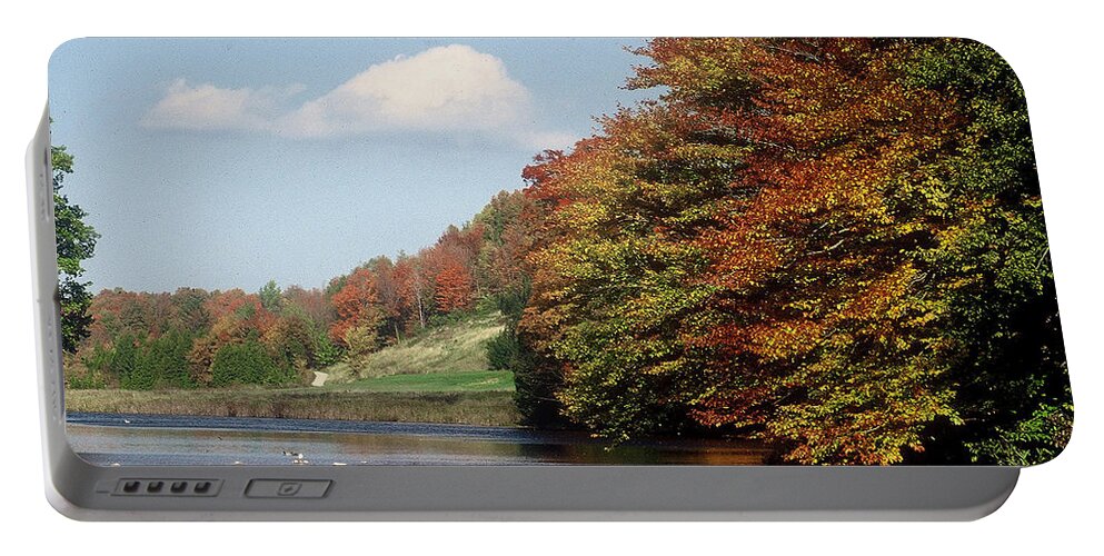 Owen Sound Portable Battery Charger featuring the photograph Ingliss - Fall by DArcy Evans